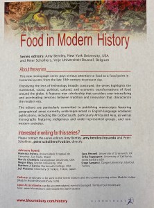 food in modern history